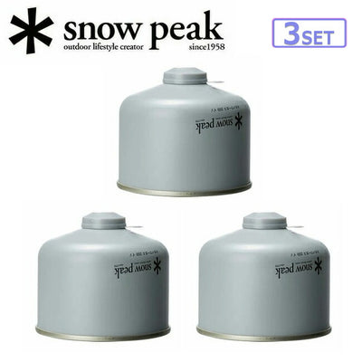 Snow Peak スノーピーク ギガパワーガス250イソ (3個セット) GP-250SR
