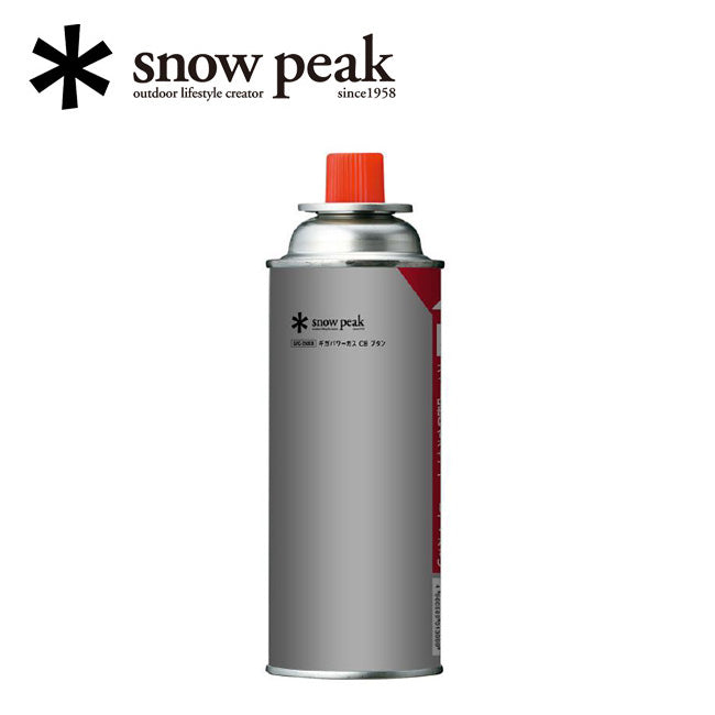 Snow Peak スノーピーク ギガパワーガスCBブタン GPC-250CB