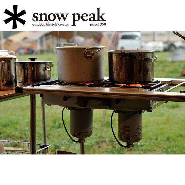 スノーピーク　ギガパワーツーバーナー液出しGS-230 ヒーティング ギガパワーツーバーナー 液出し GS-230【最大出力