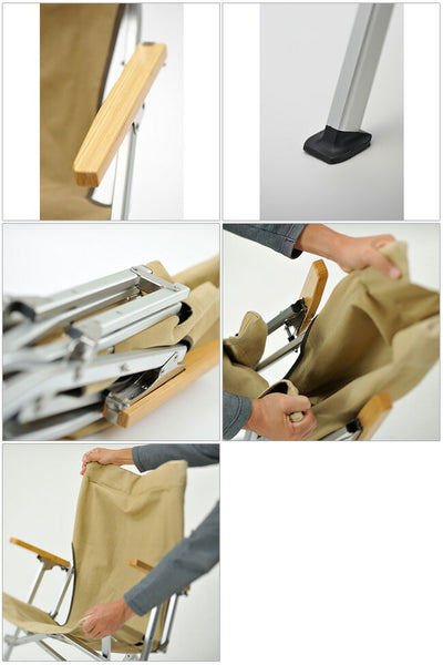 Snow Peak スノーピーク ローチェア30 カーキ LV-091KH