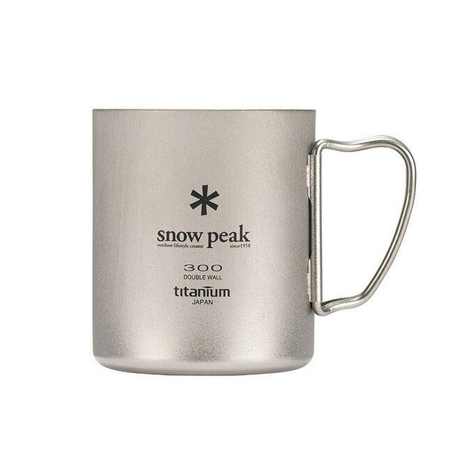 peak スノーピーク チタンダブルマグ300 MG-152 3個セット スノーピーク チタンダブルマグ 300 MG-152 (Snow Peak) キャンプ用品