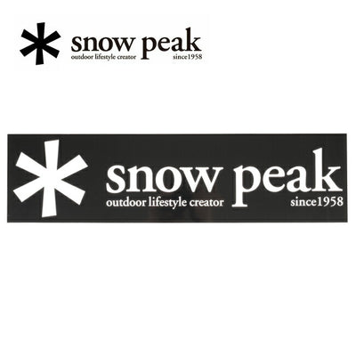 Snow Peak スノーピーク スノーピークロゴステッカーアスタリスクL NV-008