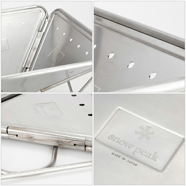 Snow Peak スノーピーク 焚火台 L [3-4人用] ST-032RS