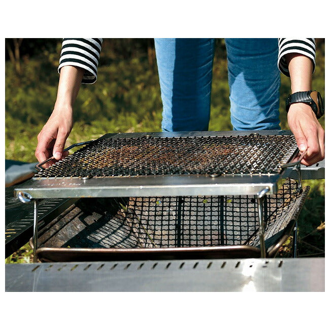 Snow Peak スノーピーク 焚火台/焼アミ Pro.M/ST-033MA – アウトドア