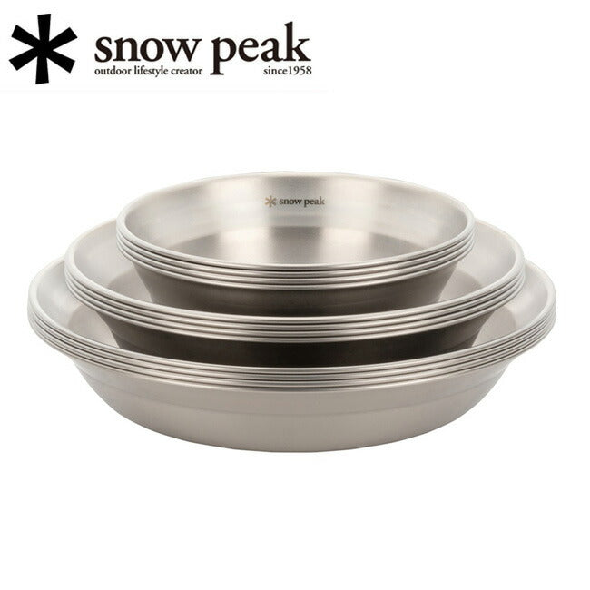 Snow Peak スノーピーク テーブルウェアセット L ファミリー TW-021F