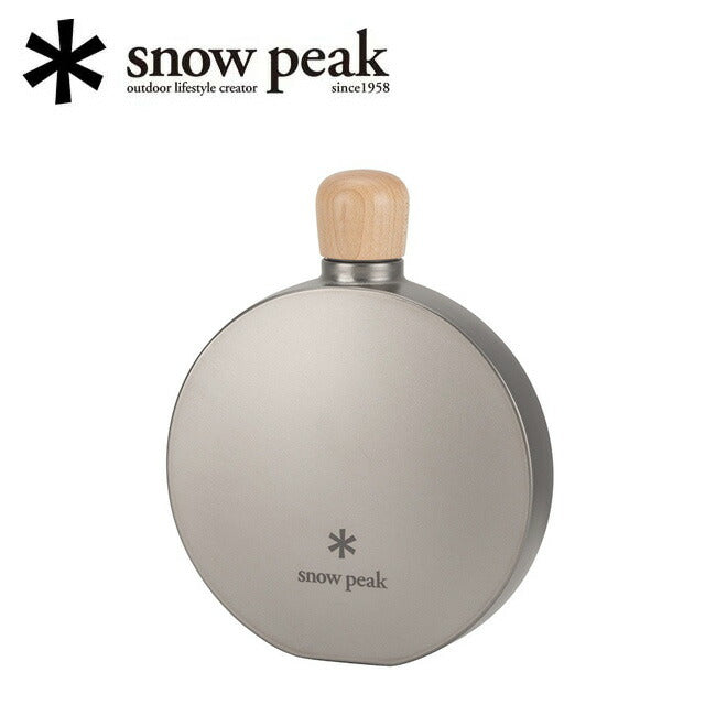  peak　スノーピーク　150ml　チタンスキットルTW-116 Snow Peak スノーピーク チタンスキットル150 TW-116 – アウトドア
