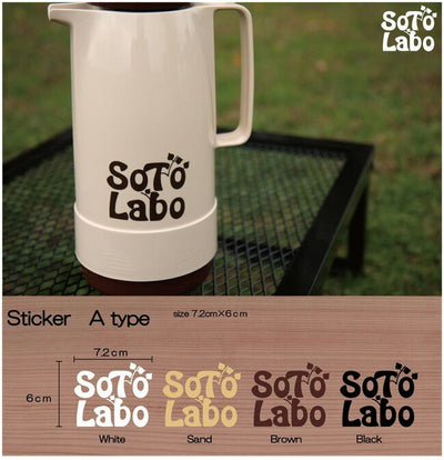 SotoLabo sticker A type ソトラボステッカー