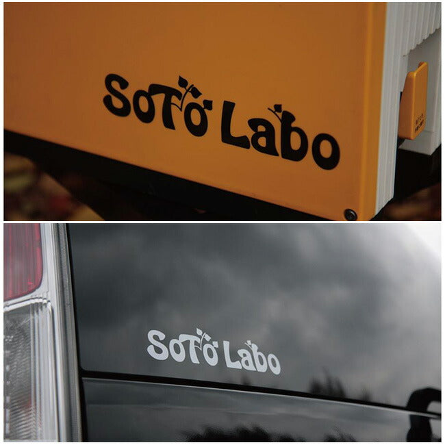 SotoLabo ソトラボ SotoLabo sticker / B type ソトラボステッカーBタイプ SLST-B