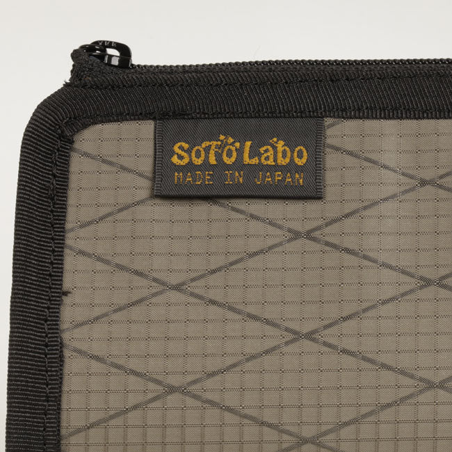 SotoLabo ソトラボ Orange別注カラー Dry mesh Cutlery case ドライメッシュカトラリーケース