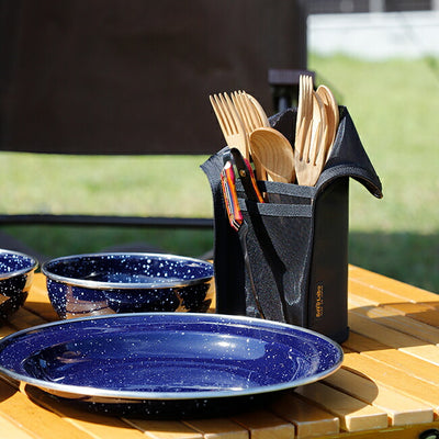 SotoLabo ソトラボ Orange別注カラー Dry mesh Cutlery case ドライメッシュカトラリーケース