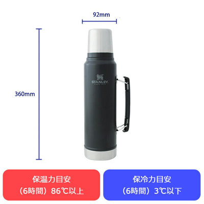STANLEY スタンレー クラシック真空ボトル　1Ｌ 08266  日本正規品 新ロゴ ベアロゴ