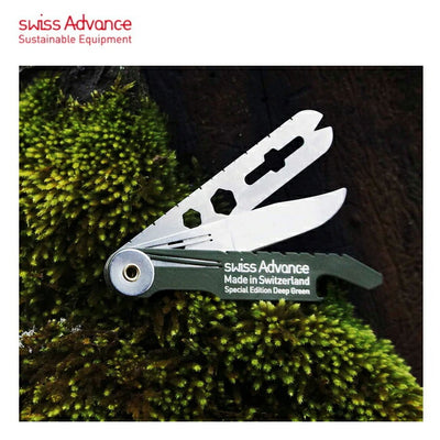 swiss Advance スイスアドバンス CRONO N3 DEEP GREEN Pocket Knife クロノポケットナイフ SA-51455