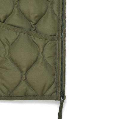 TAION タイオン Military V Neck Zip Down Vest ミリタリーVネックジップダウンベスト TAION-001ZML-1