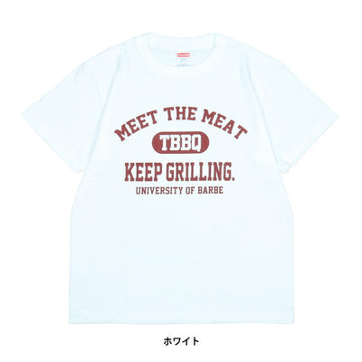 たけだバーベキュー バーベカレッジTシャツ