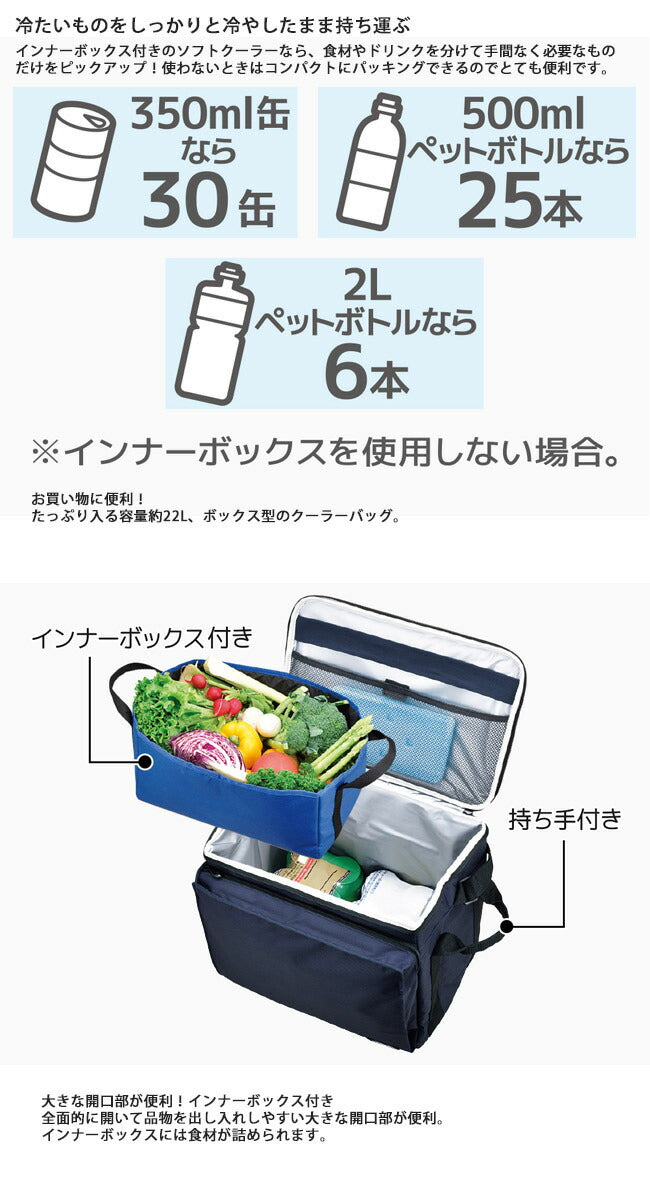 THERMOS サーモス ソフトクーラー 22L ROC-001
