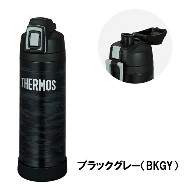 JR東海 会いに行こう サーモボトル チャコールブラック THERMOS | THERMOS サーモス 真空断熱スポーツボトル 1L FJI-1001