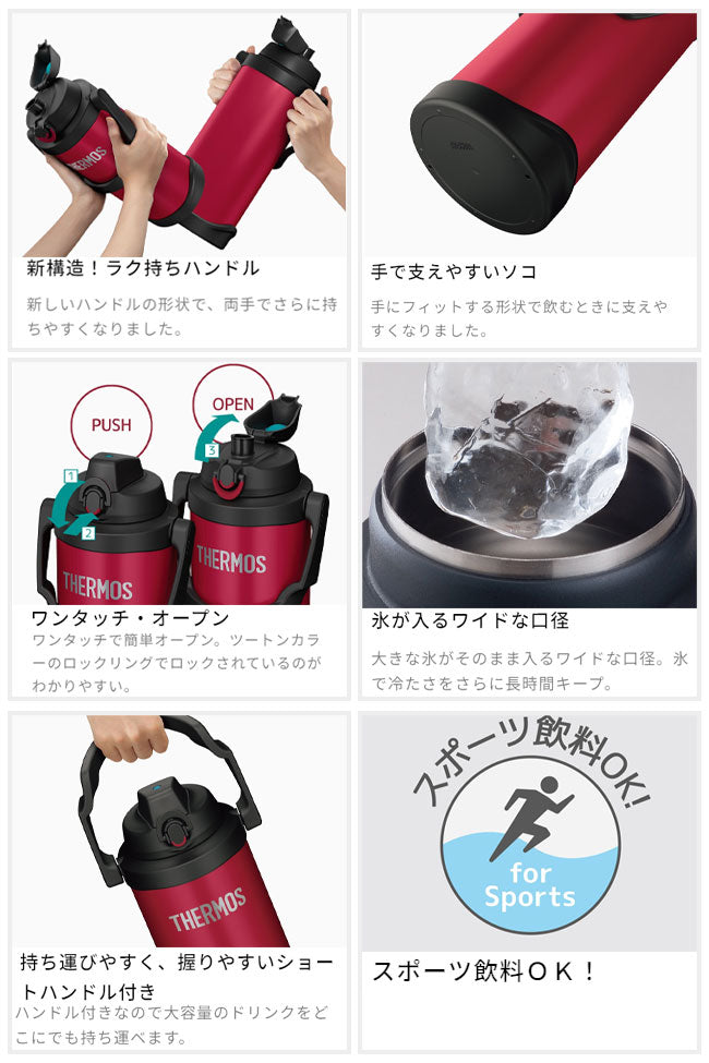 THERMOS - THERMOS サーモス 真空断熱スポーツジャグ 3L FJQ-3000/FJQ