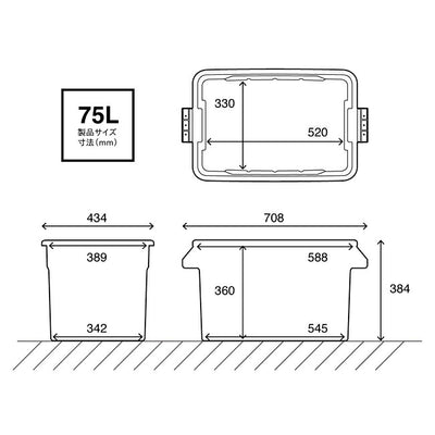 THOR ソー Large Totes DC 75L ラージトートディーシー75L 365175