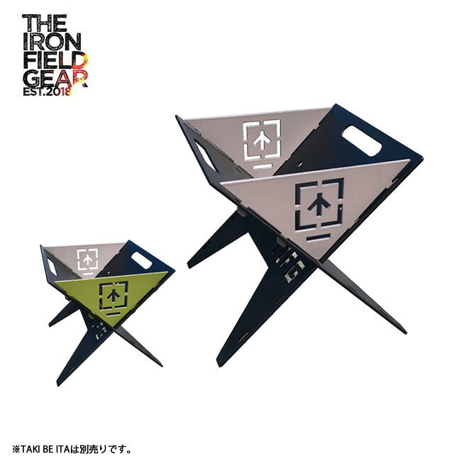 THE IRON FIELD GEAR ジアイアンフィールドギア TAKI BE ITA タキビイタホーローサイドプレートS 0103-102/0103-014
