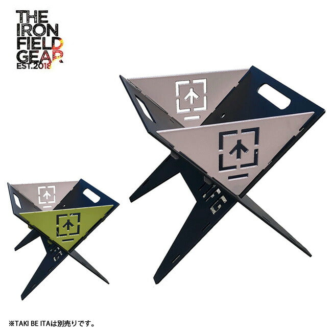 THE IRON FIELD GEAR ジアイアンフィールドギア TAKI BE ITA タキビイタホーローサイドプレートL 0103-202/0103-204