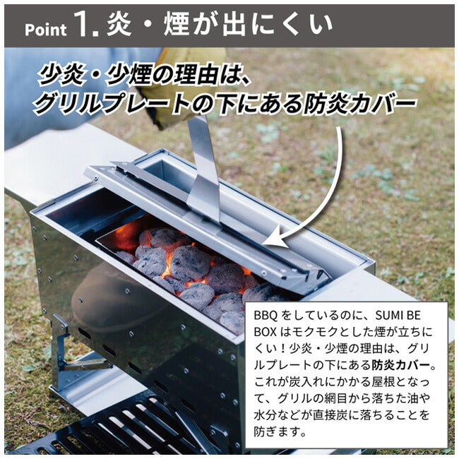 THE IRON FIELD GEAR ジアイアンフィールドギア SUMI BE BOX スミビボックス 0104-001
