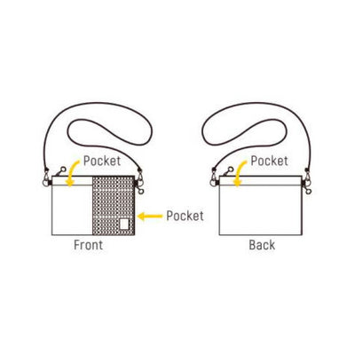 TOYMOCK トイモック TOYMOCK×Danke SACOCHE POUCH トイモック×ダンケ サコッシュポーチ DTM-04