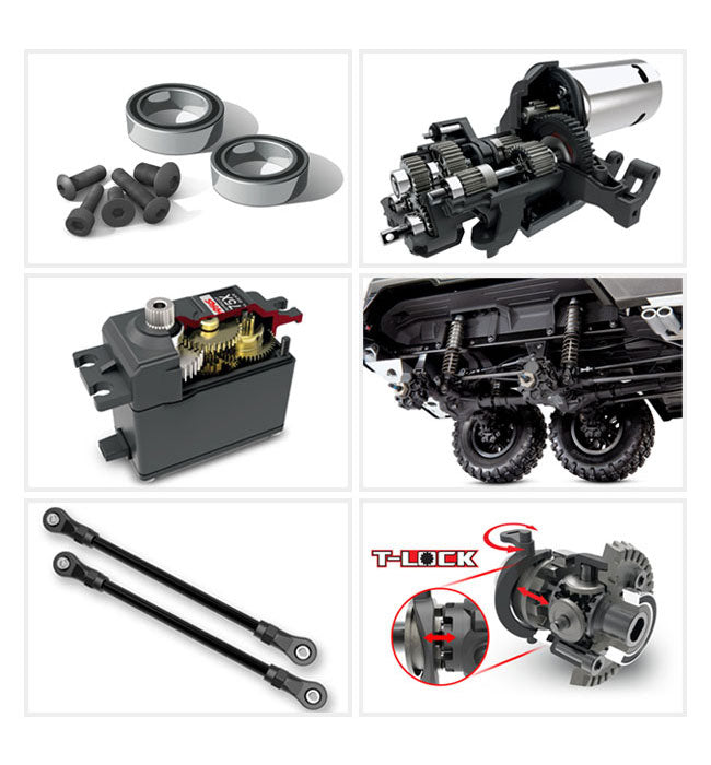 TRAXXAS トラクサス TRX-6 Mercedes-Benz G63 AMG 6×6 メルセデスベンツ 88096-4