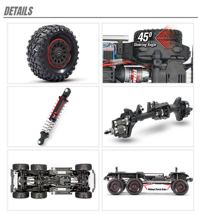 TRAXXAS トラクサス TRX-6 Mercedes-Benz G63 AMG 6×6 メルセデスベンツ 88096-4