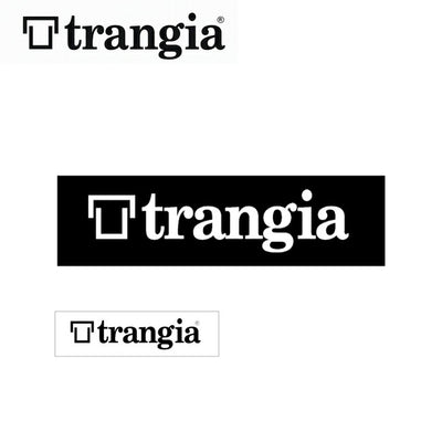 trangia トランギア トランギアステッカーL TR-ST-BK2/TR-ST-WT2