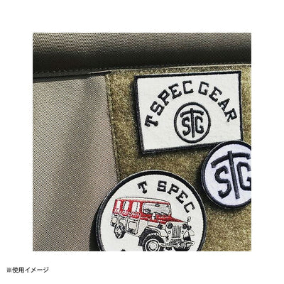T SPEC GEAR ティースペックギア ワッペン(ラウンドタイプ) T-W21004