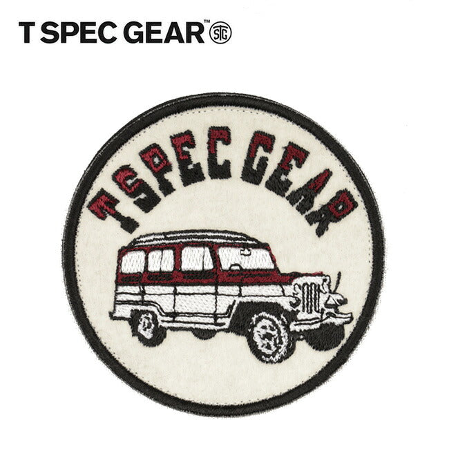 T SPEC GEAR ティースペックギア ワッペン(4WD) T-W21006