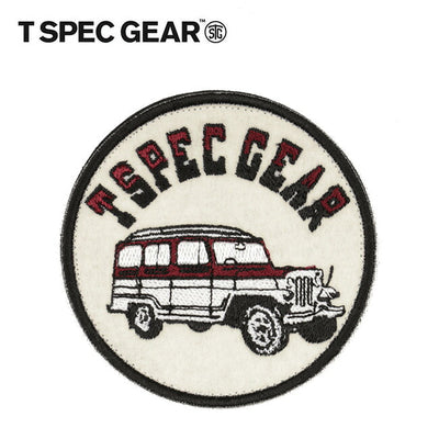 T SPEC GEAR ティースペックギア ワッペン(4WD) T-W21006