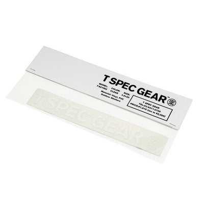 T SPEC GEAR ティースペックギア ステンシルステッカー ホワイト T-S21002