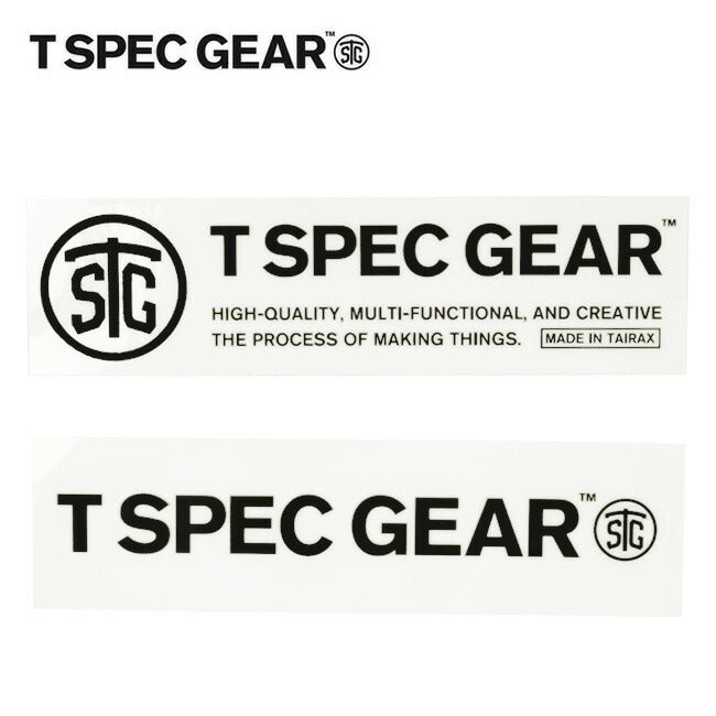 T SPEC GEAR ティースペックギア ステッカー2枚セット T-S21001