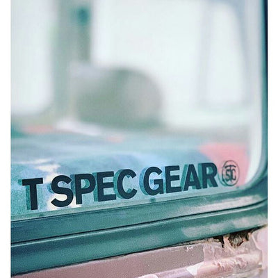 T SPEC GEAR ティースペックギア ステンシルステッカー ブラック T-S21003