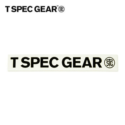 T SPEC GEAR ティースペックギア ステンシルステッカー ブラック T-S21003