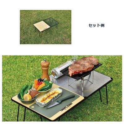 UNIFLAME ユニフレーム フィールドラック WOOD天板 ハーフ 611586