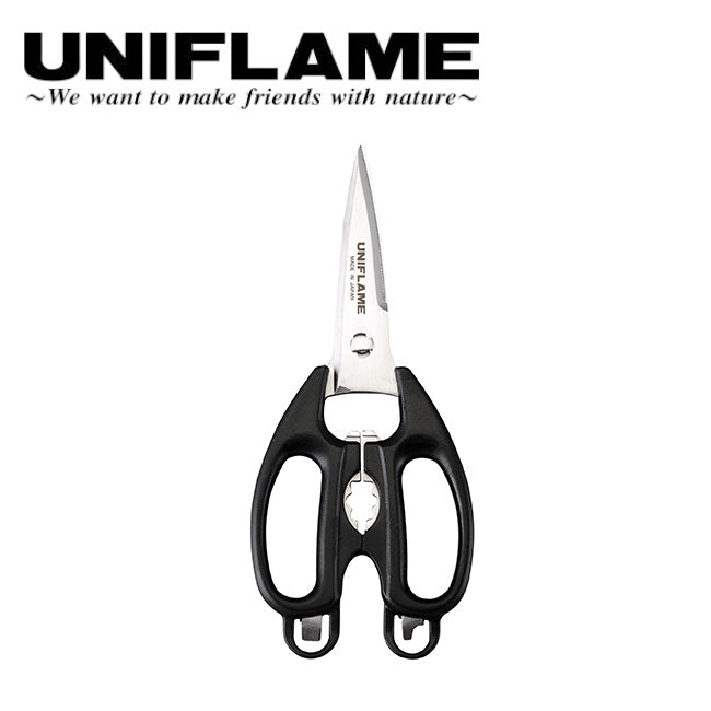 UNIFLAME　ユニフレーム ギザ刃キッチンシザーズ 661857 【メール便・代引き不可】