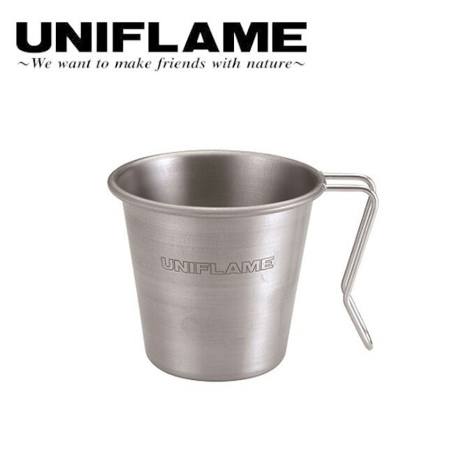 UNIFLAME - UNIFLAME ユニフレーム スタッキングマグ350チタン 666104