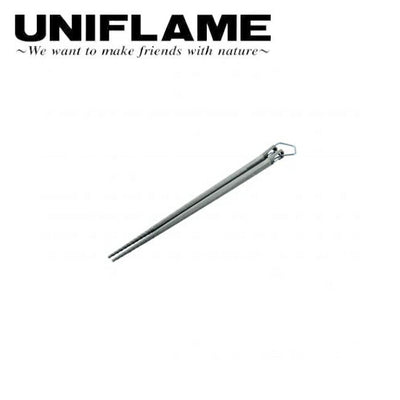 UNIFLAME ユニフレーム カラ箸 グレー 666463