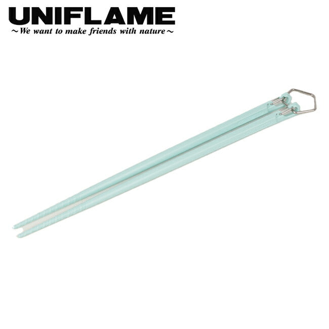 UNIFLAME ユニフレーム カラ箸 パステルブルー 666531