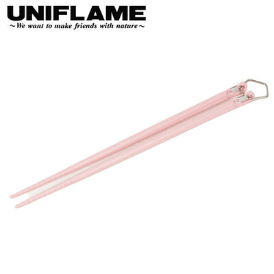 UNIFLAME ユニフレーム カラ箸 パステルピンク 666555