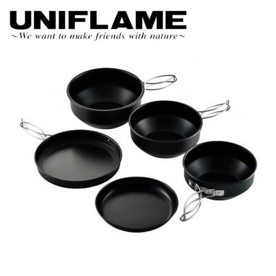 UNIFLAME ユニフレーム トレイルポット5 ブラック 667835