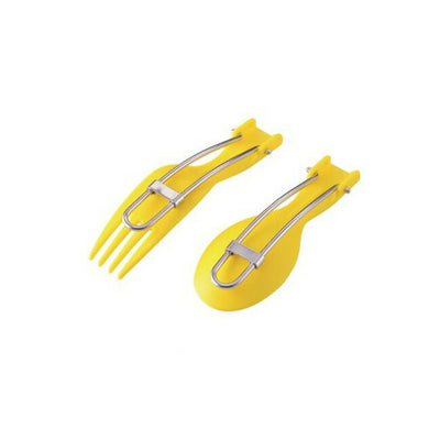 UNIFLAME ユニフレーム カトラリー カラカト イエロー 668801