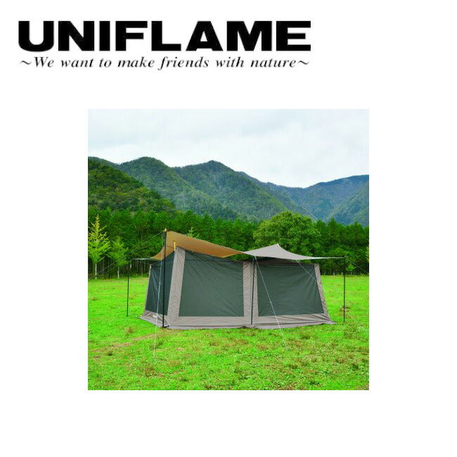 UNIFLAME ユニフレーム REVOメッシュウォールII L TAN 681909