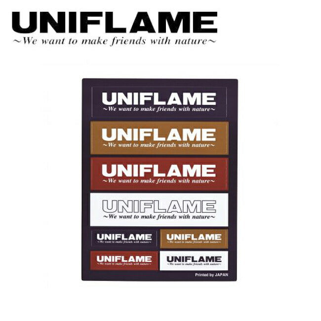UNIFLAME ユニフレーム UFステッカー コンボ 690109 【メール便発送350円・代引不可】