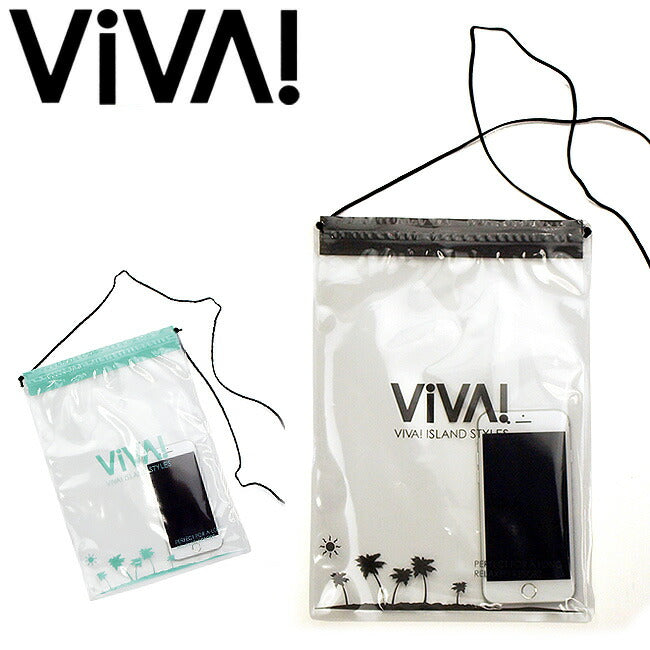 VIVA! ISLAND ビバアイランド WATERPROOF POUCH L V-812052/V-812053