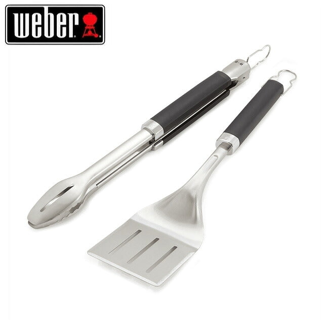 Weber ウェーバー プレミアム グリルトング＆スパチュラセット 6771