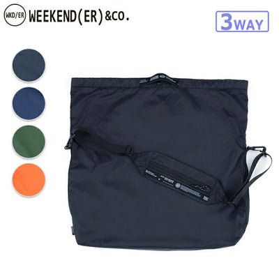 WEEKEND(ER) ウィークエンダー LIGHTWEIGHT PACKABLE SHOULDER BAG ライトウェイトパッカブルショルダーバッグ 79116