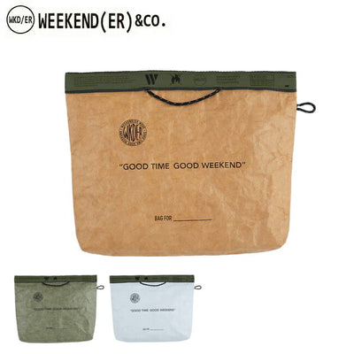 WEEKEND(ER) ウィークエンダー TYVEK A5 CASE タイベックA5ケース 78552